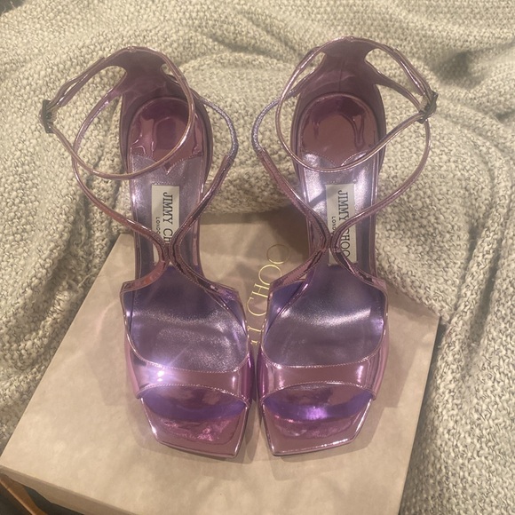 JIMMY CHOO AZIA 110 STRAPPY HEELS - NIB - Picture 7 of 12